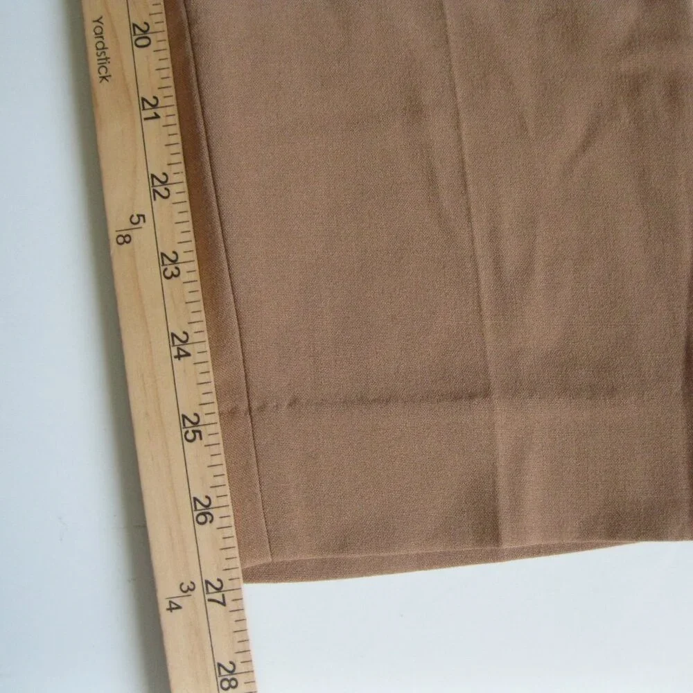 Banana Republic Women's Tapered Pull-On Pants, Brown, Size 12 (1252) - Picture 11 of 13